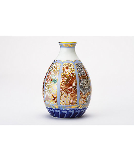 染錦金彩鳳凰 二人具酒器揃 | 深川製磁/フカガワセイジ | 三越伊勢丹