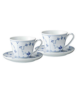 ブルーパルメッテ オーバルボウル ペア | ROYAL COPENHAGEN/ロイヤル