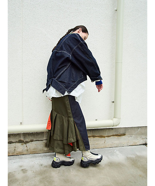 MA－1 DOCKING DENIM SKIRT | UN3D./アンスリード