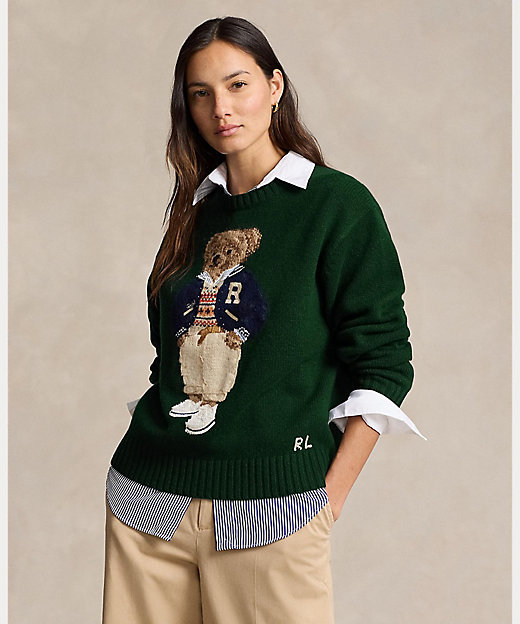 Polo ベア ウールカシミヤ セーター