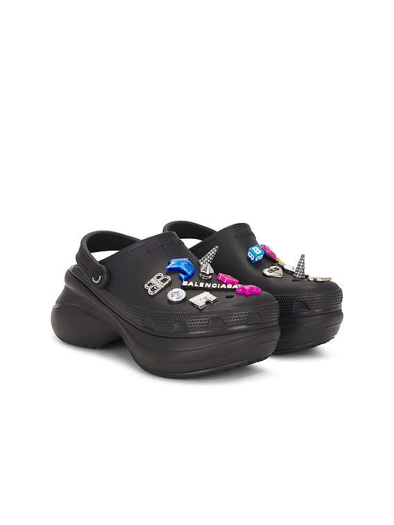 Balenciaga Crocs Mule in Black | FWRD