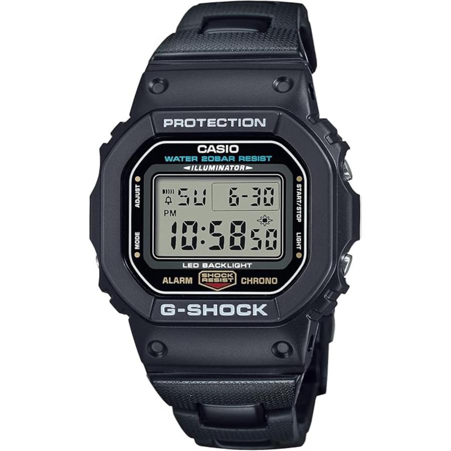 G-SHOCK 爆買 カシオ DW-5600E 純正メタルコアバンド装着のカスタム