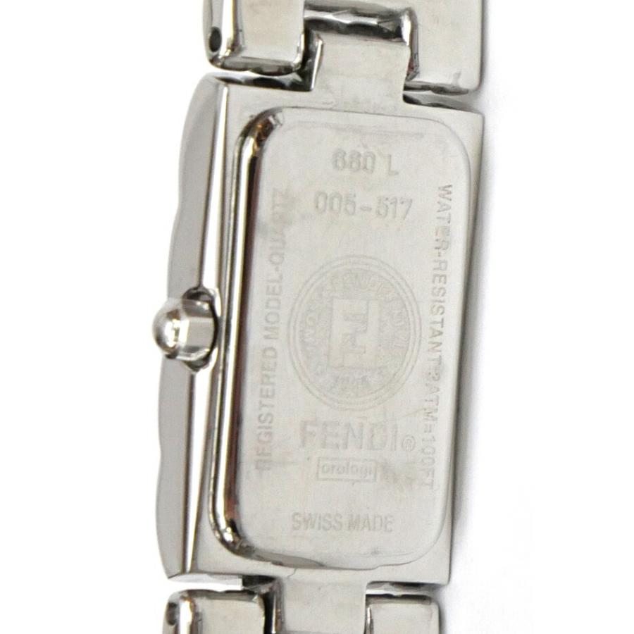 FENDI（フェンディ） 腕時計 クオーツ SS 660L ブルー盤 ステンレス