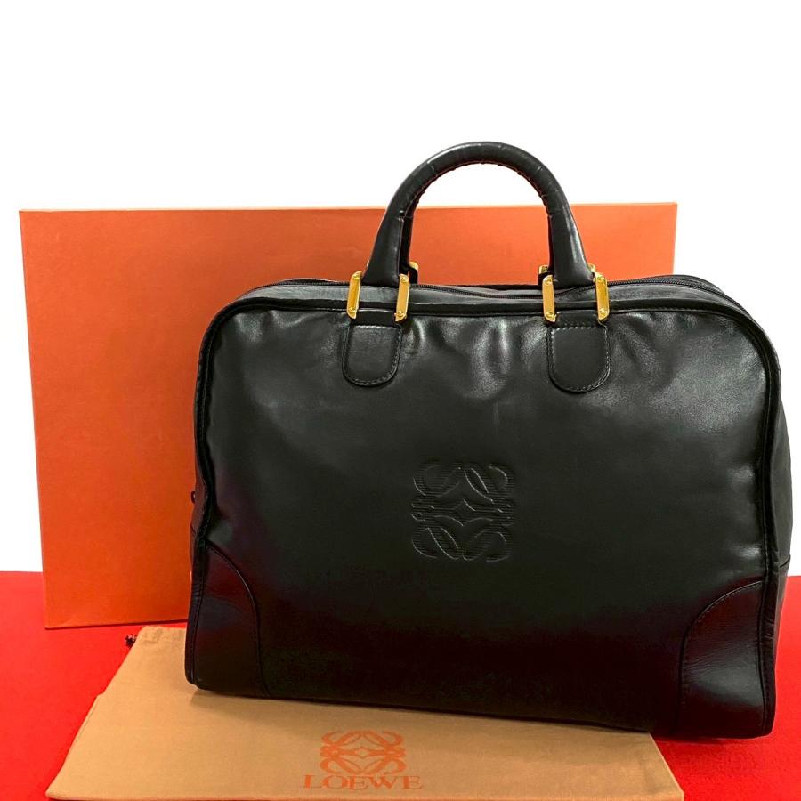 LOEWE（ロエベ） 極 美品 希少品 保存箱付き アマソナ40 アナグラム
