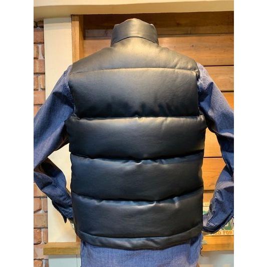 レインボーカントリー/RAINBOW COUNTRY レザーダウンベスト Horsehide