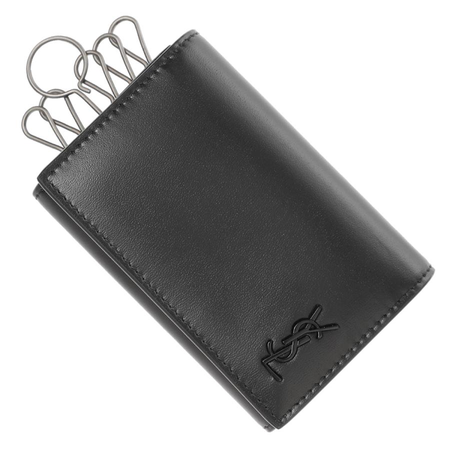 SAINT LAURENT サンローラン キーケース ブラック メンズ 654227-1jb0u