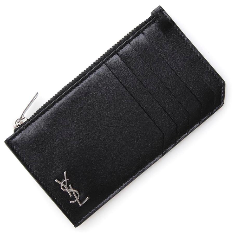 SAINT LAURENT サンローラン カードケース TINY CASSANDRE FRAGMENTS