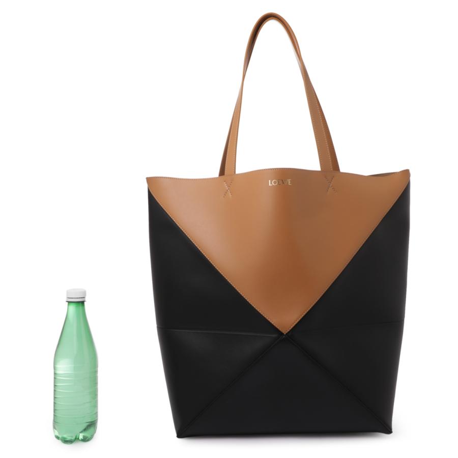 LOEWE（ロエベ） トートバッグ PUZZLE TOTE LARGE BICOLOR ブラック