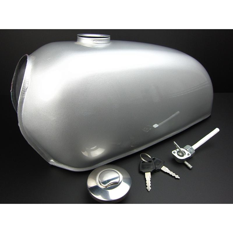 エイプ50/100 燃料タンク5.5Lシルバー : ミニモト公式 Yahoo