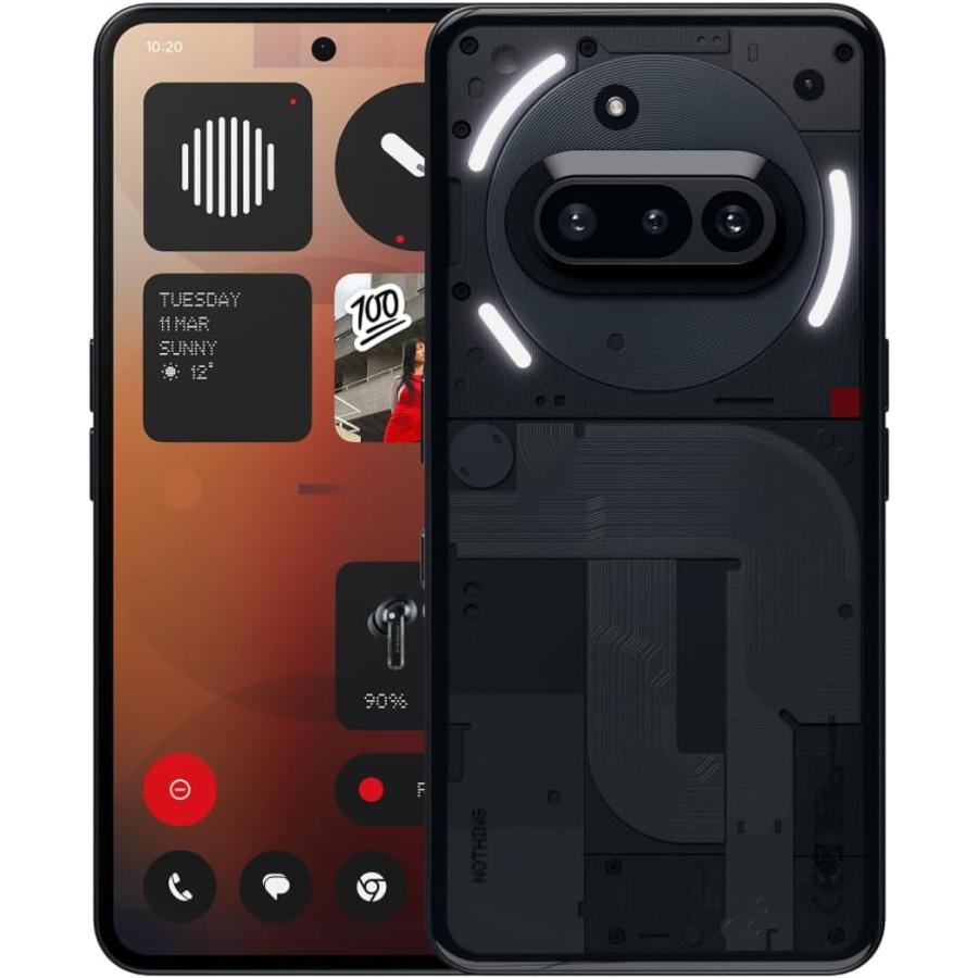 Nothing Nothing Phone 3a Dual Sim 12GB RAM 256GB 5G 黒 新品 SIM