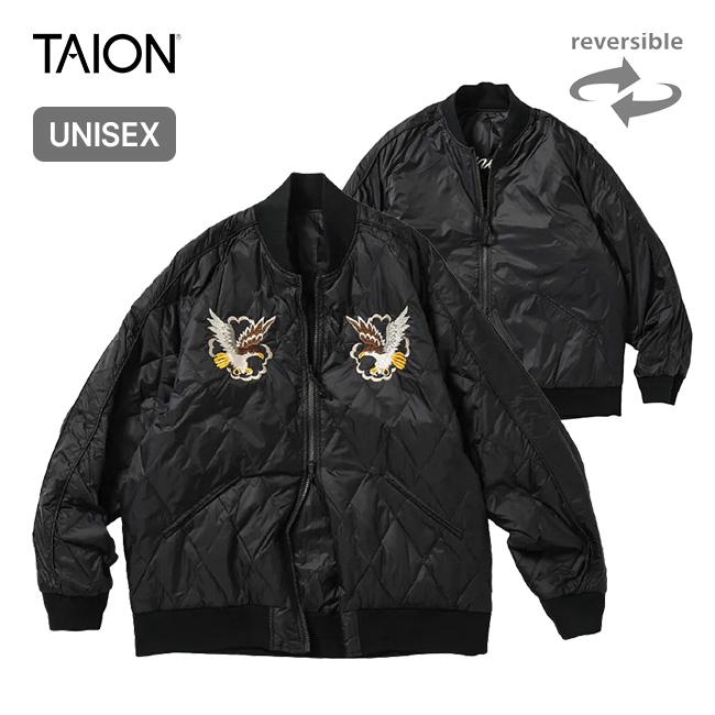 TAION（タイオン） ジャパンスペシャルリバーシブルスカジャンダウン