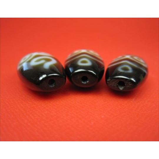 訳あり チベット高級至純天珠 法相仏眼天珠 25×14×10mm : 天然石のお店