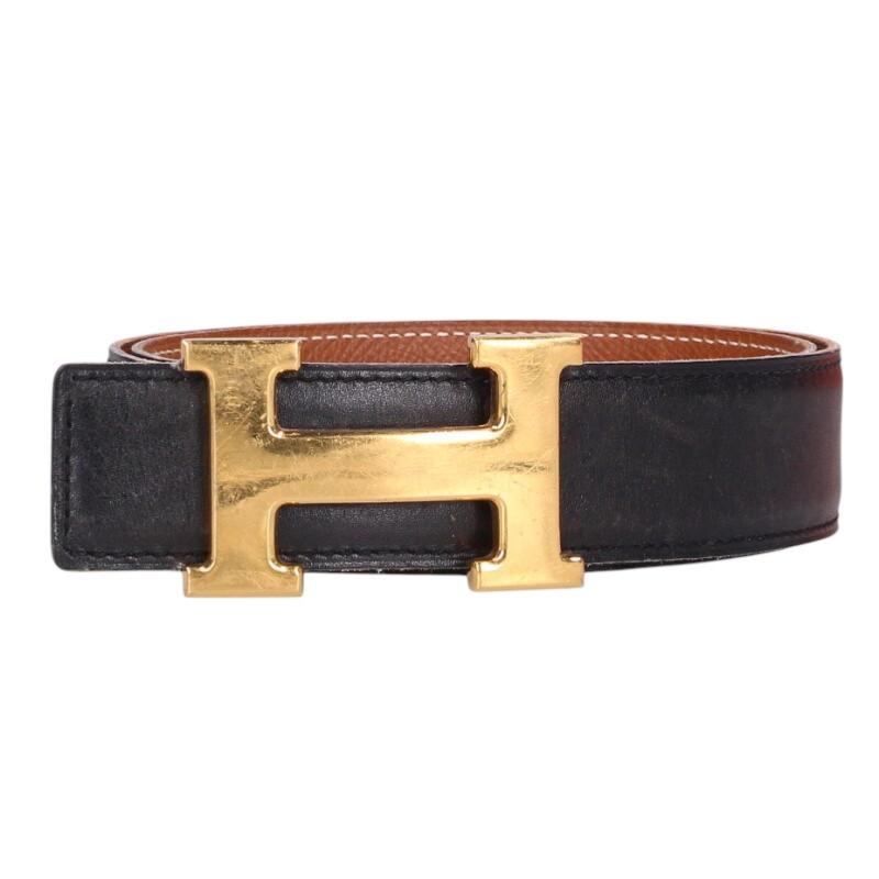 HERMES（エルメス） サイズ:70 〇Y刻印 Hロゴバックルリバーシブル