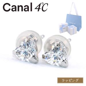 Canal4℃（カナルヨンドシー） 4℃ ヨンドシー ピアス ハート ピンク