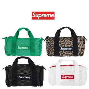Supreme◇18SS/Large Duffle Bag/ボストンバッグ/ナイロン/BLK