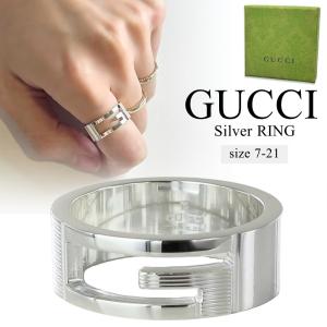 GUCCI（グッチ） 指輪 メンズ レディース リング ダブルG シルバー