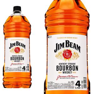 ジムビーム サントリー ウイスキー 40度 4L ペットボトル 1本 4000ml