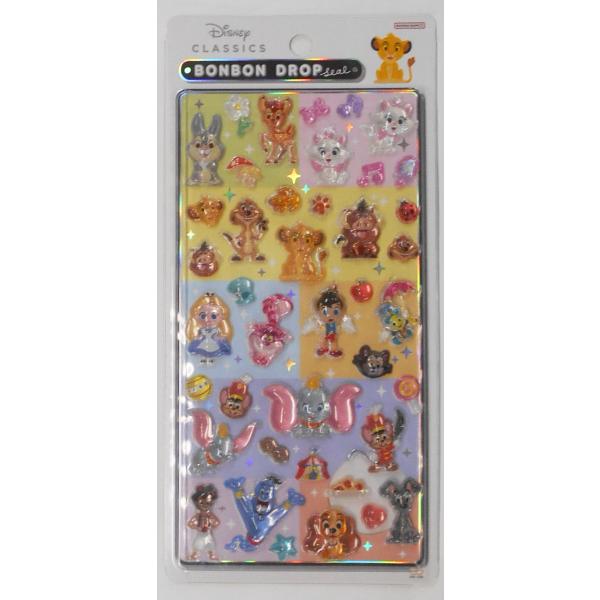 サンスター文具 ディズニー BONBON DROP SEAL ボンボンドロップシール