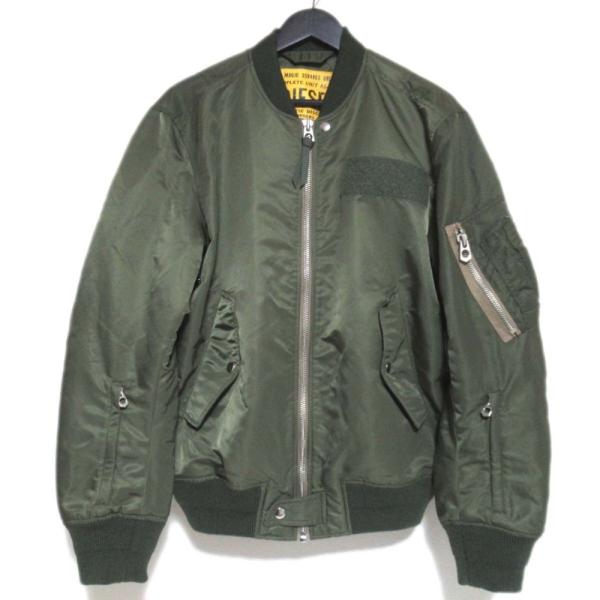 DIESEL（ディーゼル） 美品 MA-1 パデッド ボンバージャケット