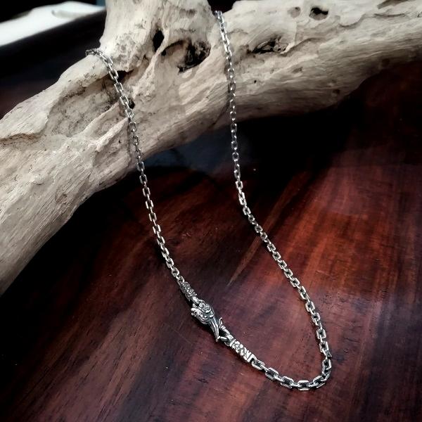 ZOCALO（ソカロ） チェーン Anchor Square Necklace S 50cm エスニック