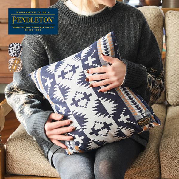PENDLETON（ペンドルトン） ジャガードトリプルガーゼクッションカバー