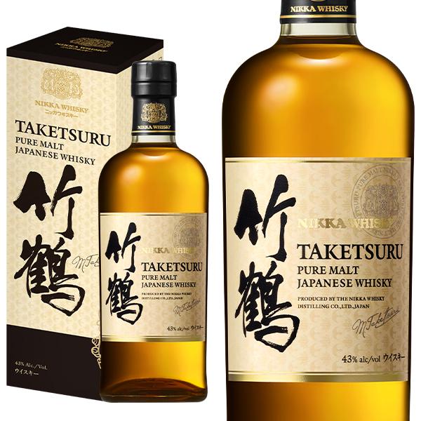 箱入 正規品】竹鶴 ピュアモルト ニッカウイスキー ジャパニーズ 正規