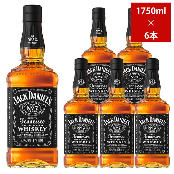 送料無料】【正規品 1750ml ビッグサイズ】ジャック ダニエル ブラック