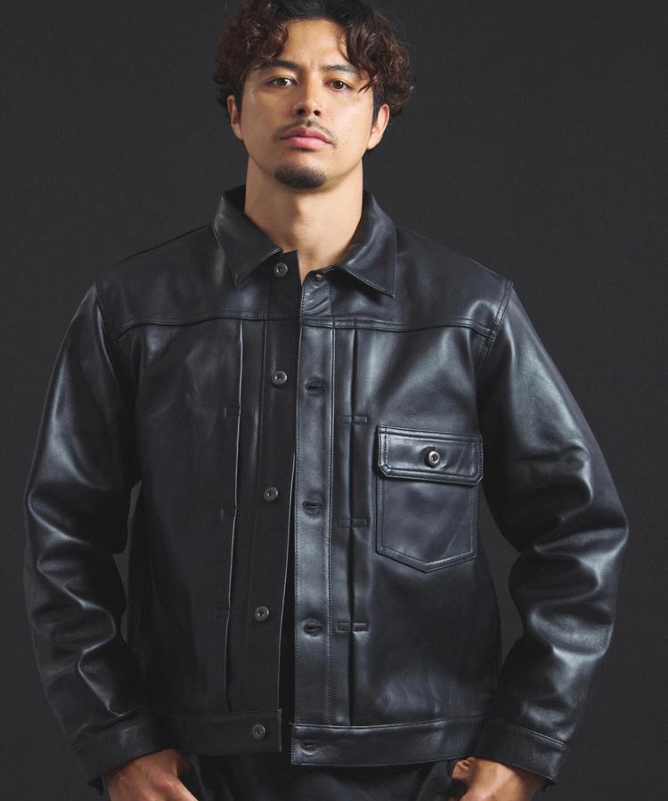 Schott/ショット SHEEP LEATHER 1st TRACKER JACKET(MENS