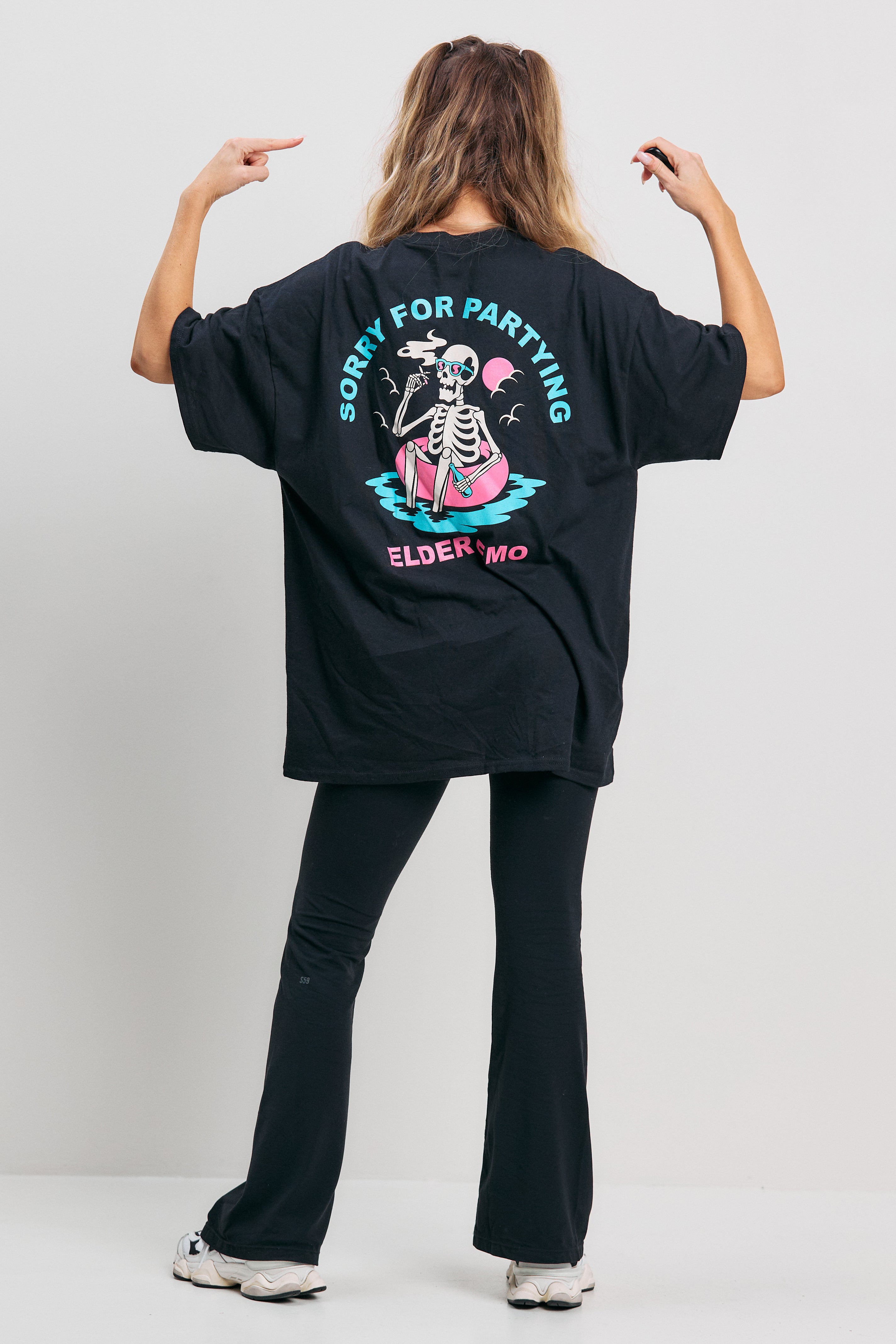 Sorry For Partying Tee – Jac Vanek