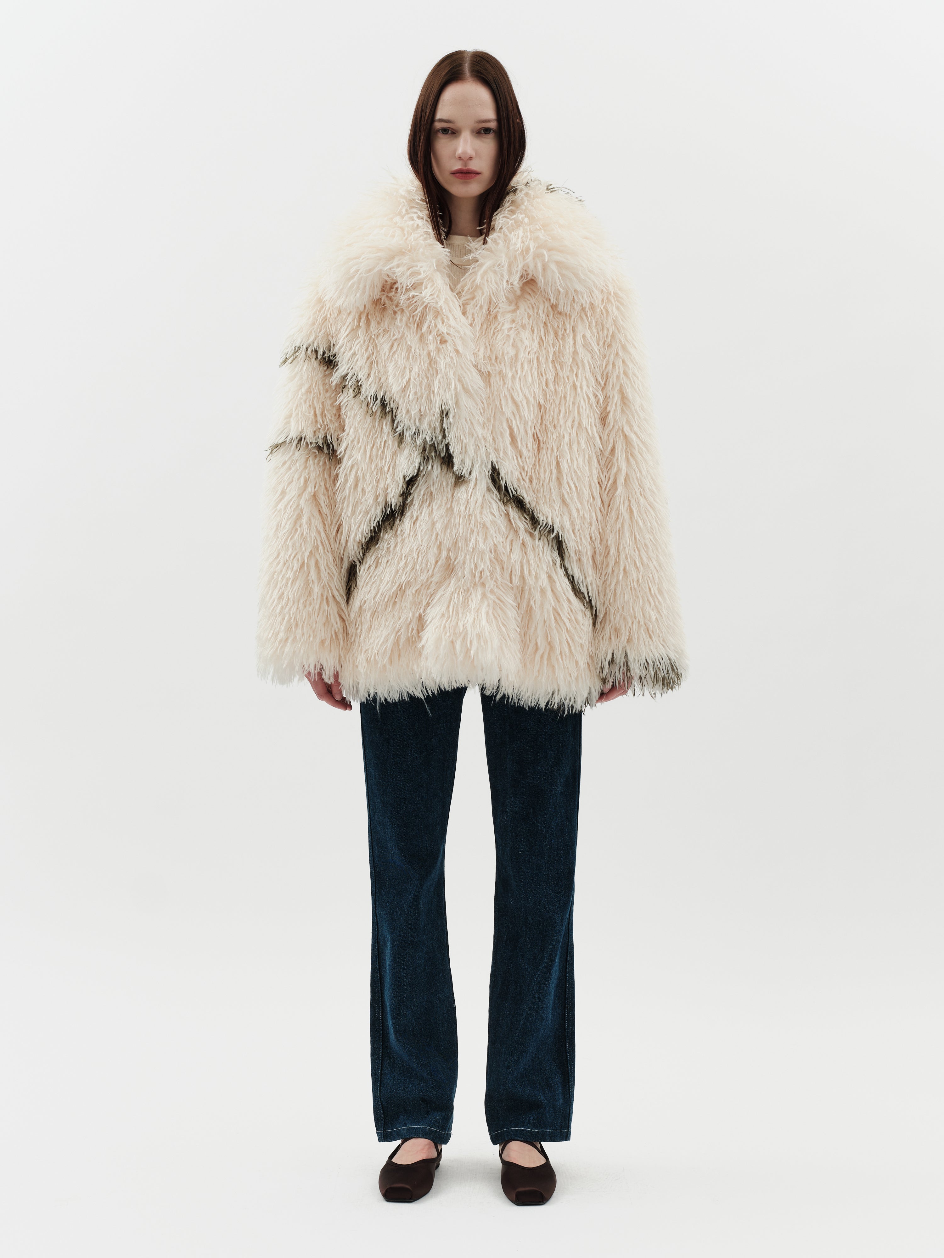 Cocoon Coat - Cream