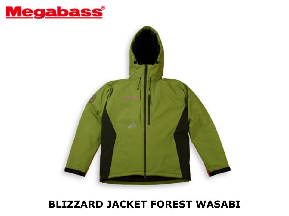Megabass Blizzard Jacket #Forest Wasabi Size XXL – JDM TACKLE HEAVEN