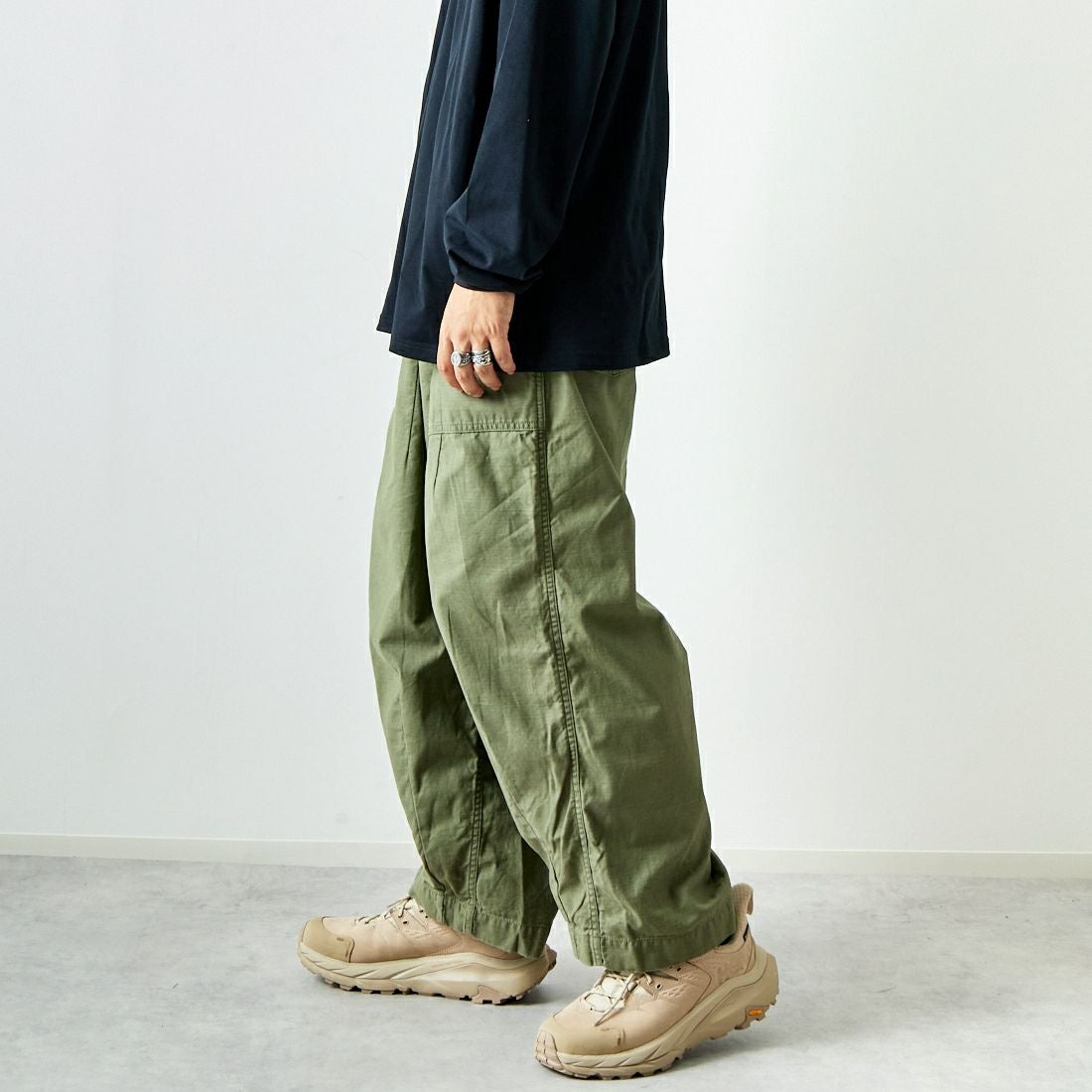 Needles [ニードルズ] ファティーグ ヒザデルパンツ [PU246]｜ジーンズ