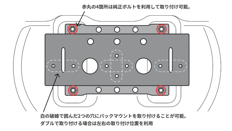 ジムニーJB64 ロトパックス取り付け！（アピオのダブルマウント