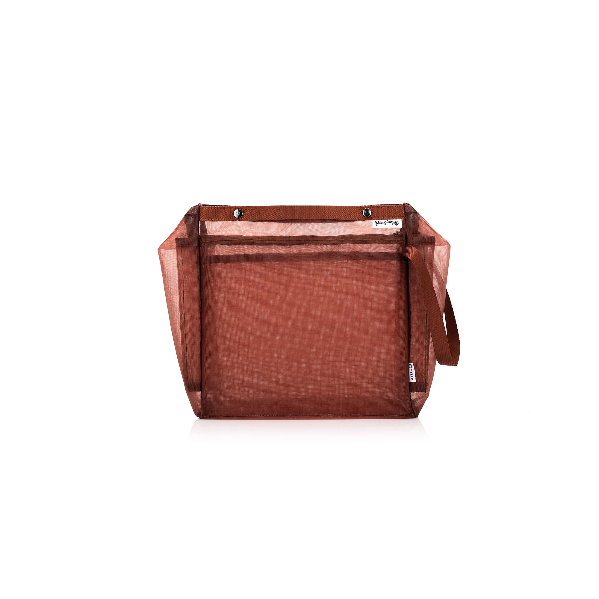 della Q Oh Snap Sacks - Yarnsgiving - Fig - Large Square