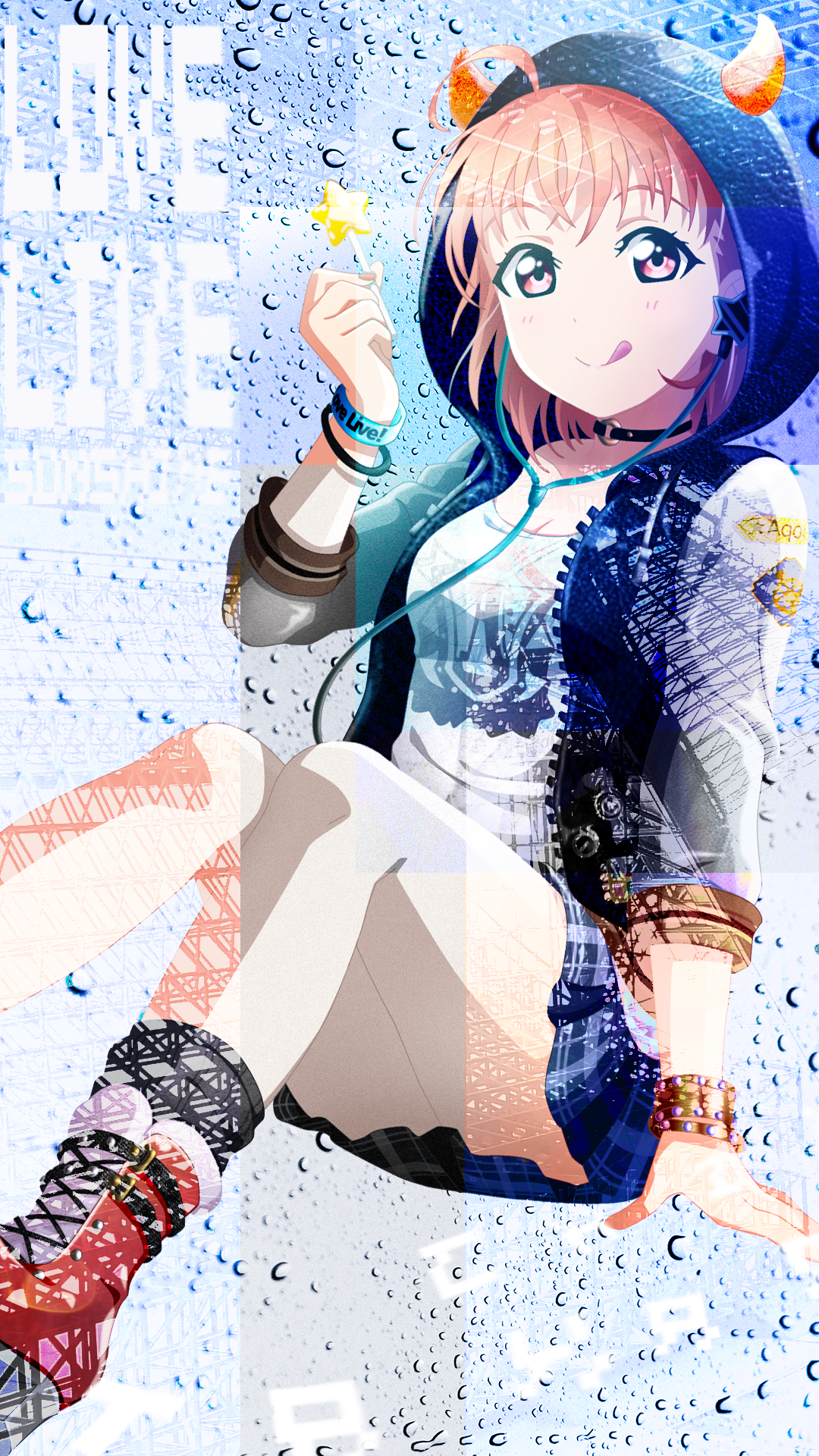 ラブライブ サンシャイン 壁紙 Rising Rainシリーズ 高海千歌 | 放縦惰弱録