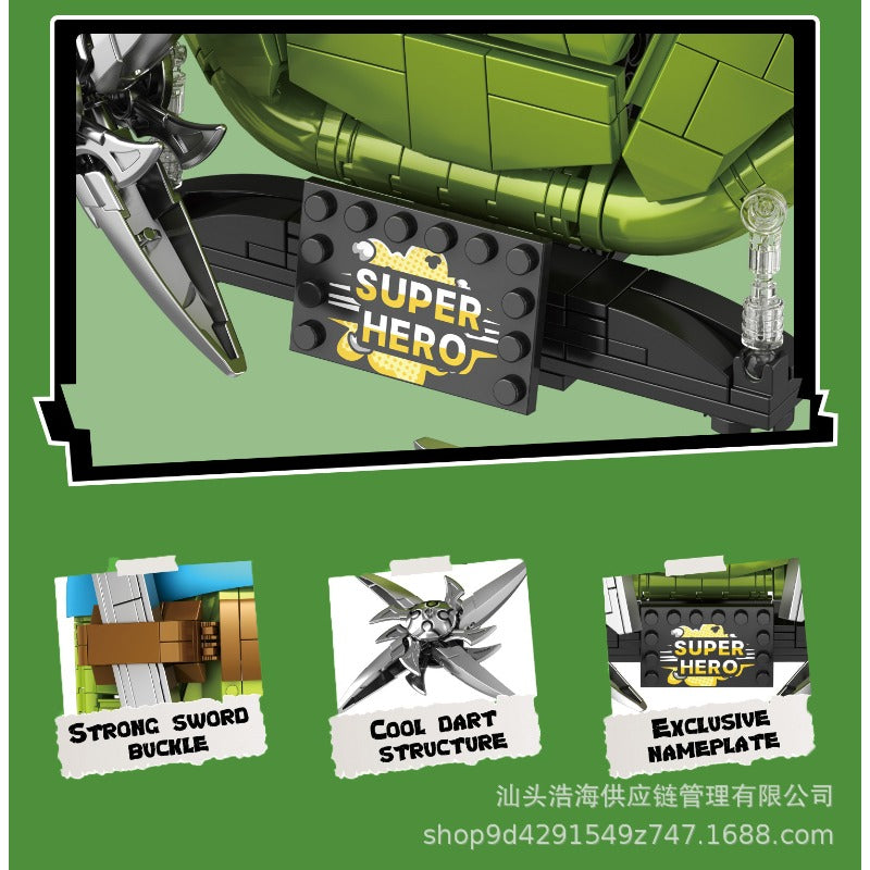 1266 pcs WGC 66033 Teenage Mutant Ninja Turtles:Turtle Shell – Joy