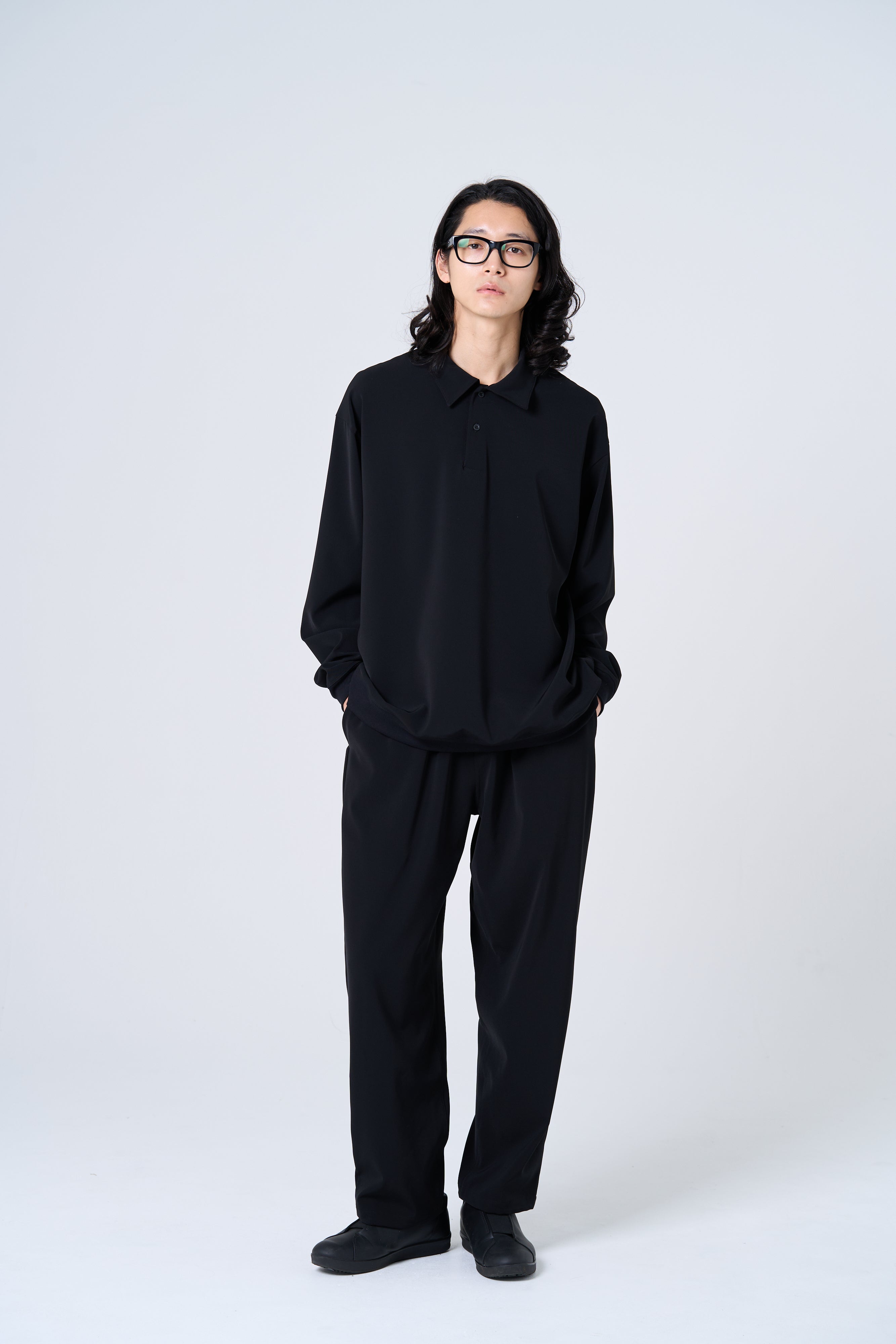 BT-02 Comfortable long tapered slacks – jocund