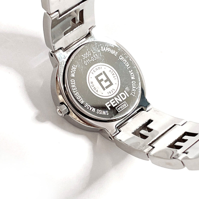 FENDI Watches 3050L Olologi Stainless Steel/Stainless Steel Silver
