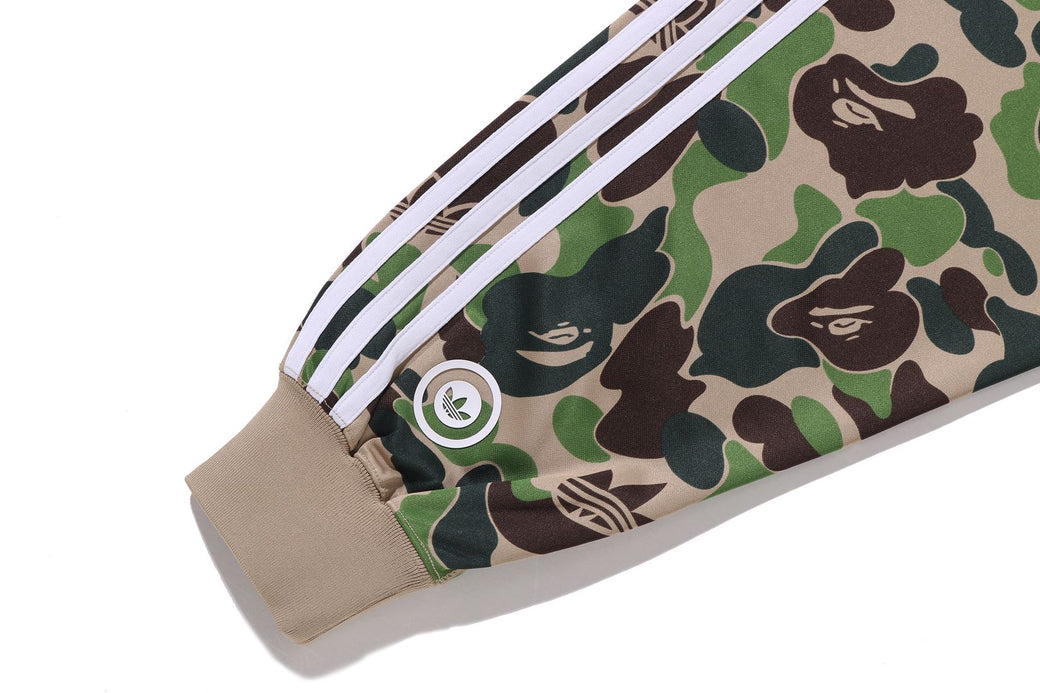 BAPE X ADIDAS 】RELAXED FIT TRACK CAMO SHARK FULL ZIP HOODIE