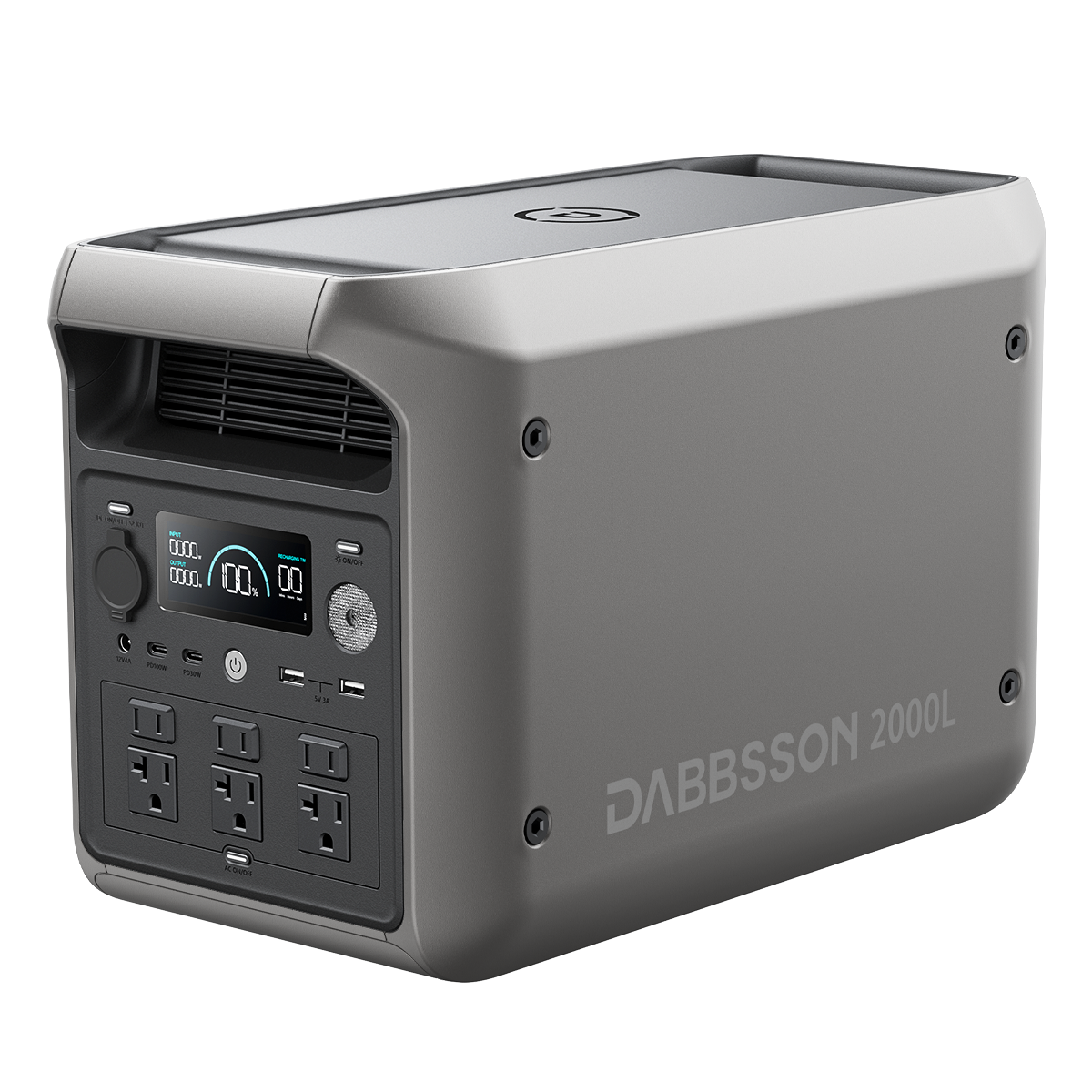 Dabbsson 2000L ポータブル電源｜2048Wh大容量・2200W出力 ダブソン