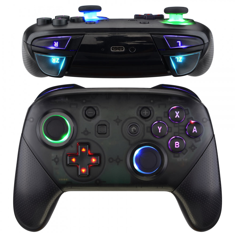 eXtremeRate Nintendo Switch Proコントローラー用マルチカラー発光