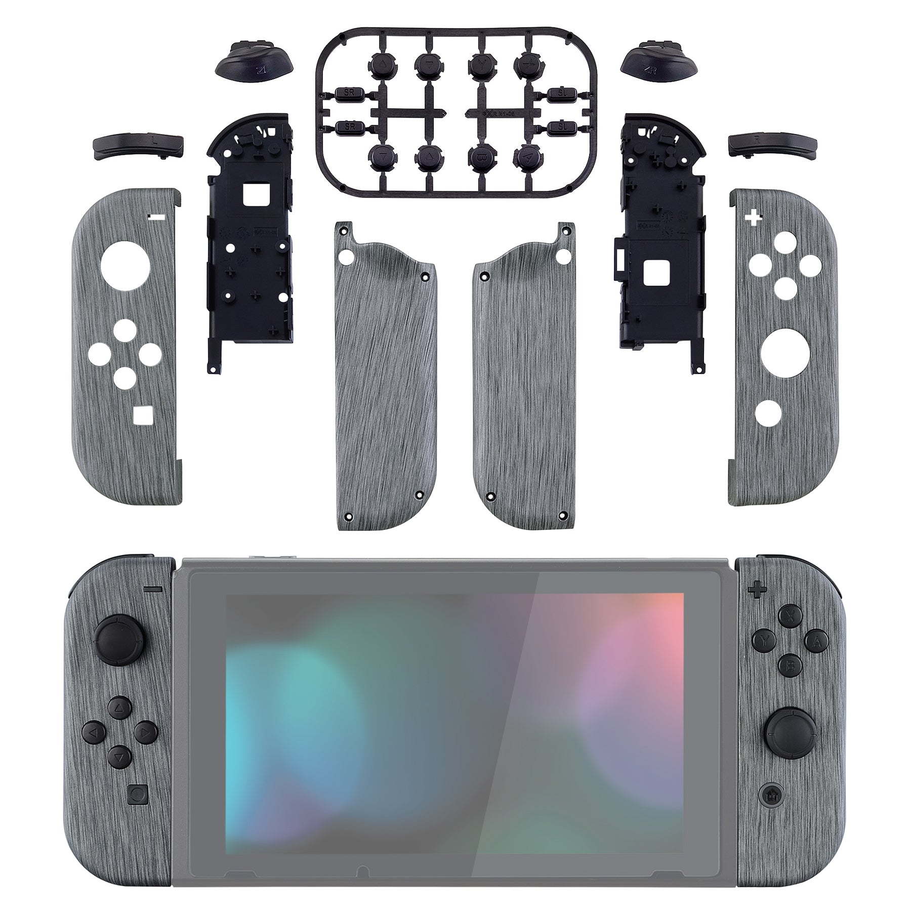 eXtremeRate NS Switch用ジョイコン交換フルセットシェルケースボタン