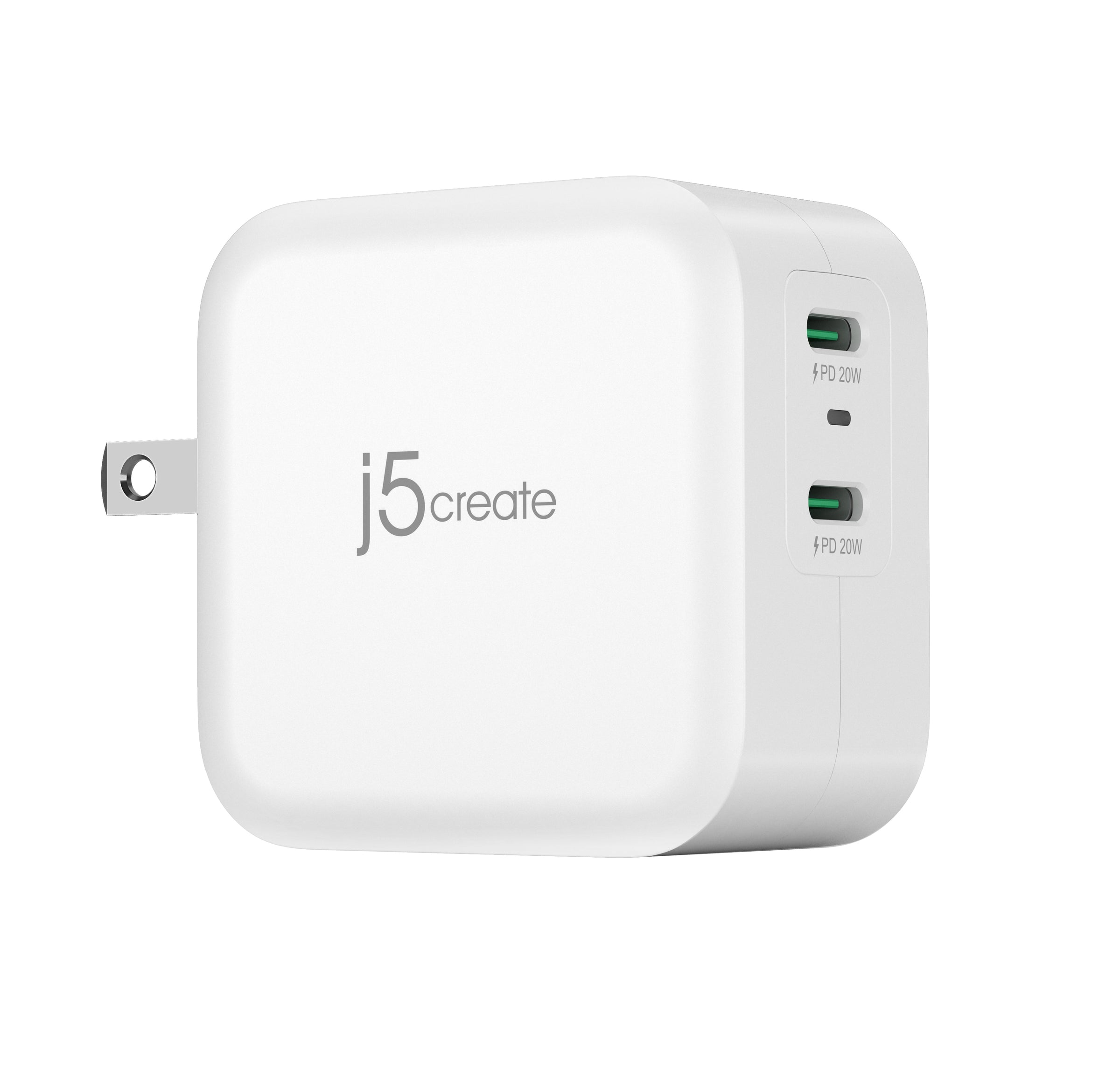 JUP2440 20Wx2ポート USB PD急速充電器 – new-jp-j5create