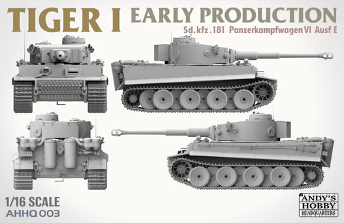 Tiger I Early Pz.Kpfw.VI Ausf.E - Sd.Kfz.181 Andy's Hobby