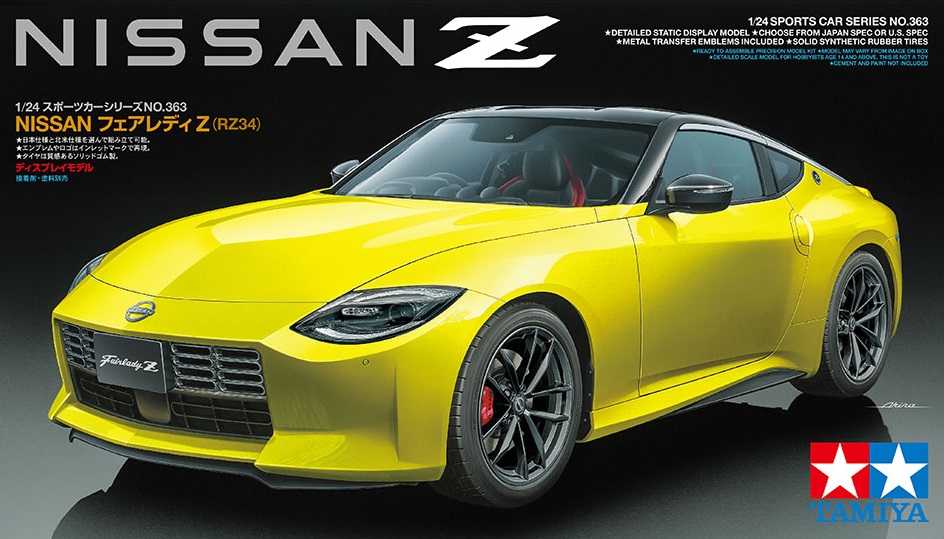 NISSAN Fairlady Z (RZ34) Tamiya 24363