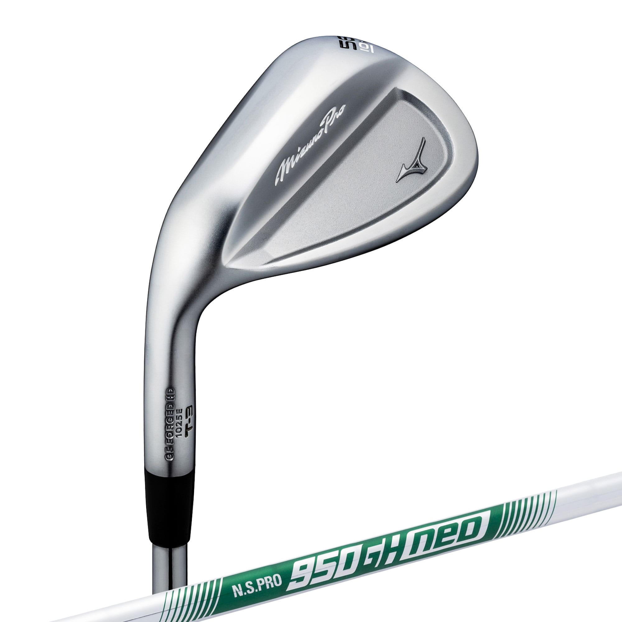 Mizuno Pro T-3 ウエッジ／左用(ホワイトサテンブラッシュ仕上げ)(N.S.