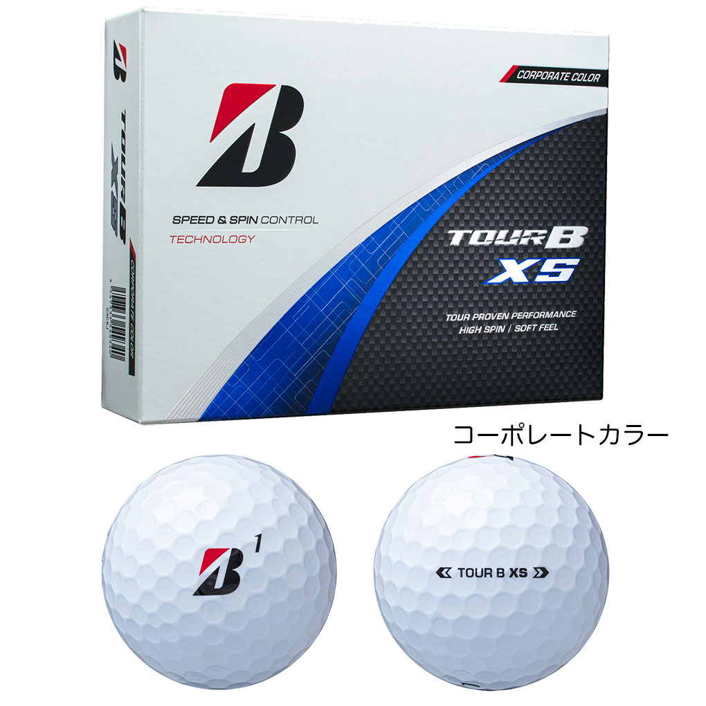 ブリヂストンゴルフ 2024 TOUR B X / TOUR B XS 1ダース(12球入) 2024