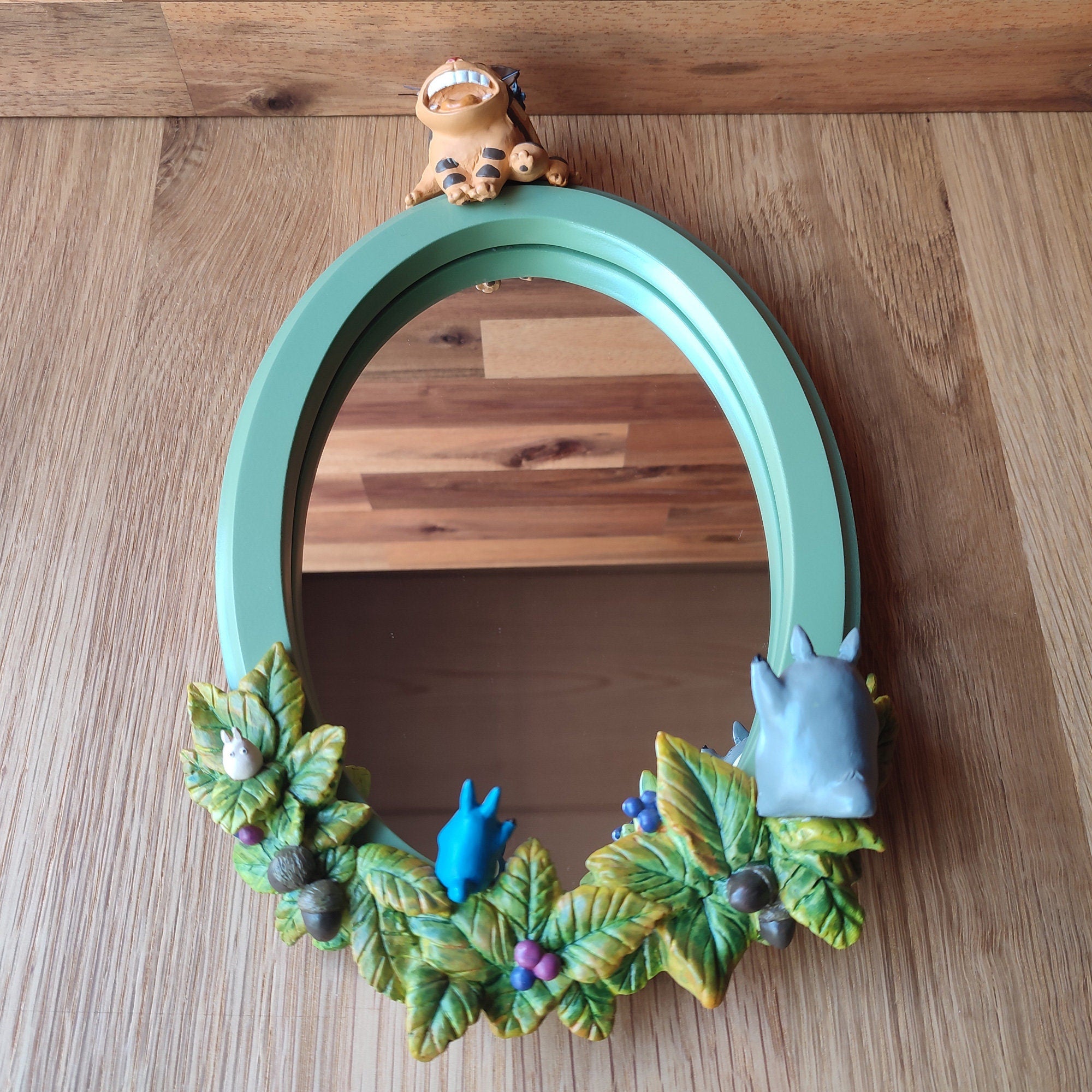 Vintage* Official Ghibli Totoro Wall Mirror • My Neighbor Totoro