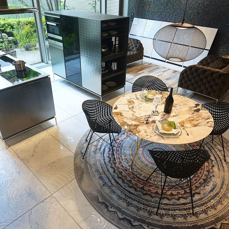 Kartell Glossy 円形テーブル