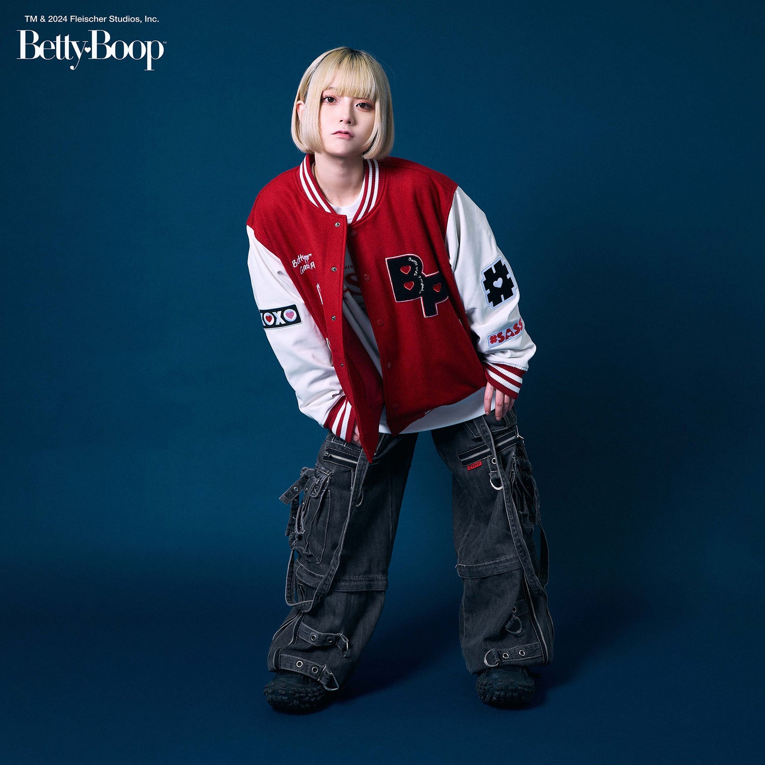 POKOPEA Collaboration】BETTY BOOP™ x ガチ恋ぽんぽこ Wool Melton